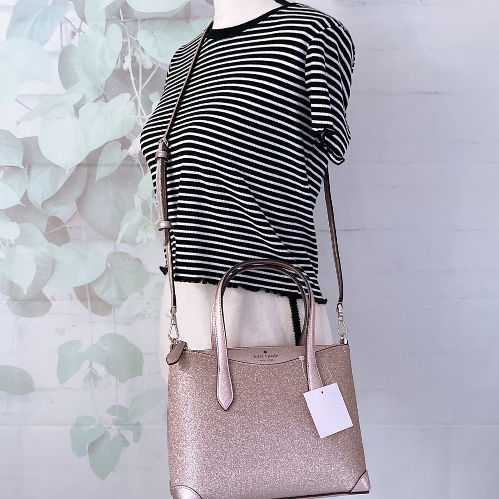 Kate Spade Glitter Fabric Satchel - Picture 9 of 9